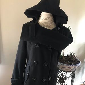 Black Peacoat by George